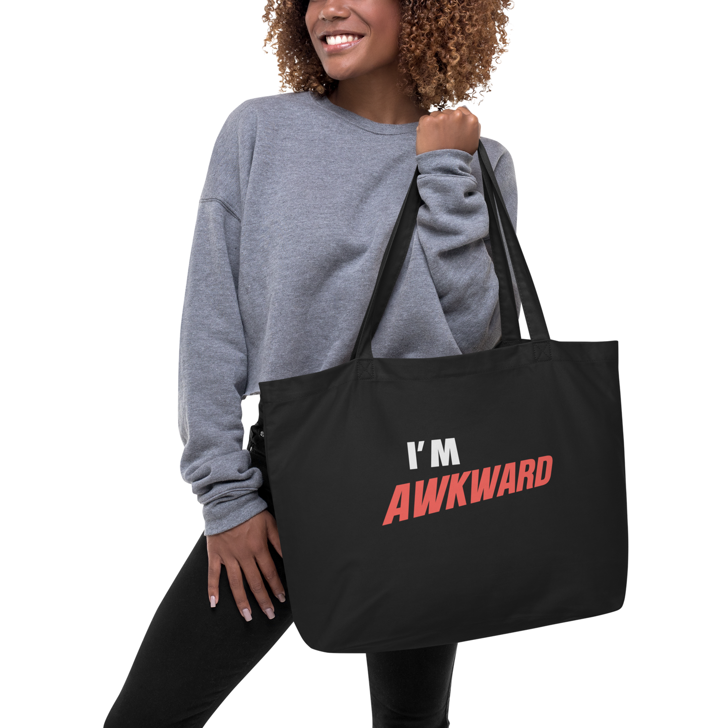 [AA] Im Awkward Large tote bag