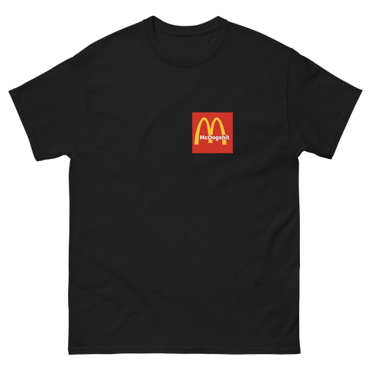 [BB] McDogshit tshirt BACK RING PRINT