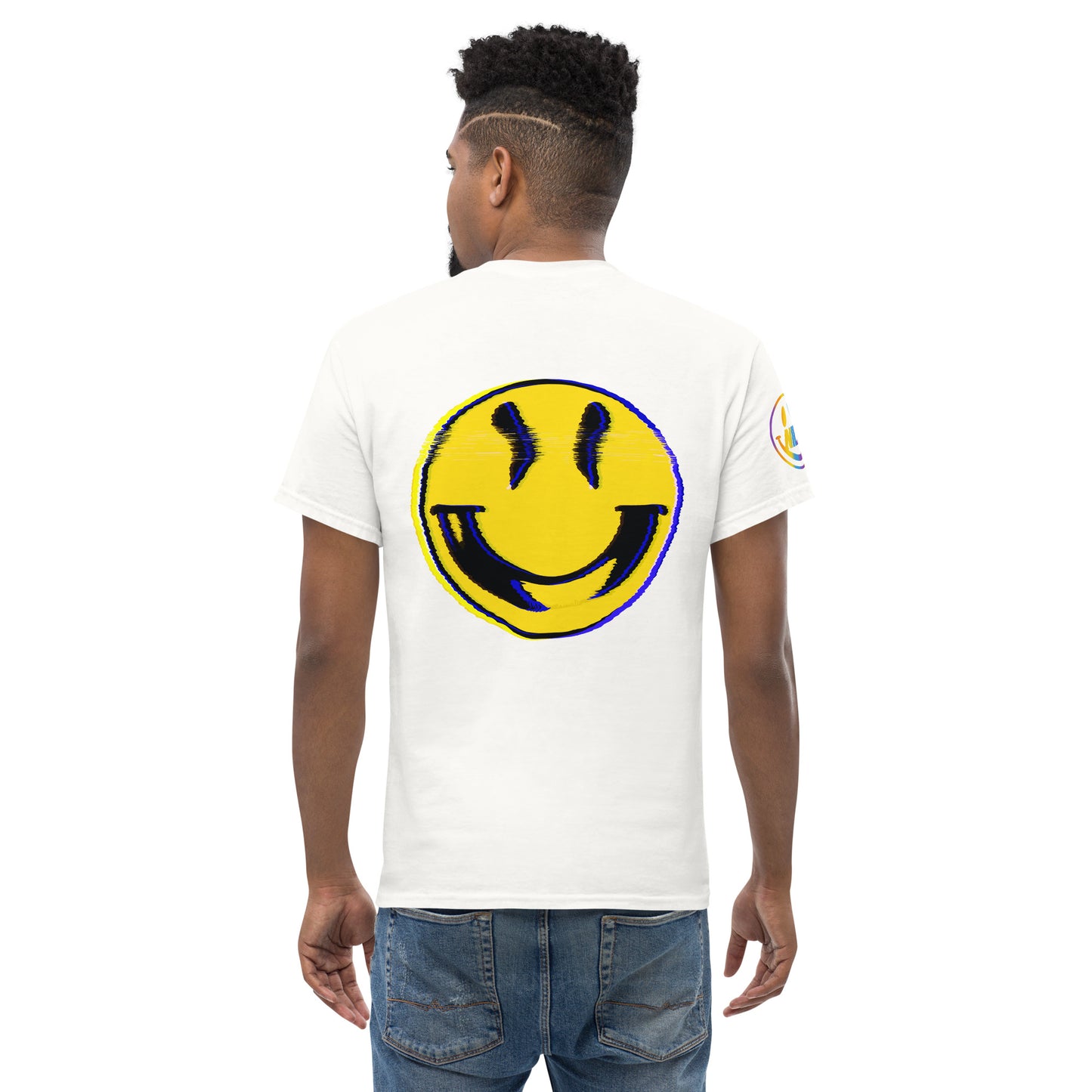 [BB] NICE Smiley BACK Logo T-Shirt