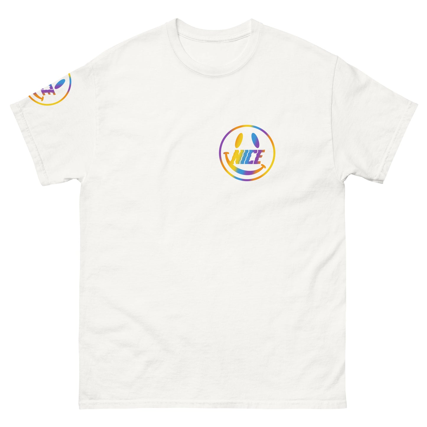 [BB] NICE Smiley BACK Logo T-Shirt